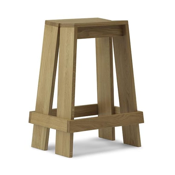 Banqueta de bar Let 65 cm - Oak - Normann Copenhagen