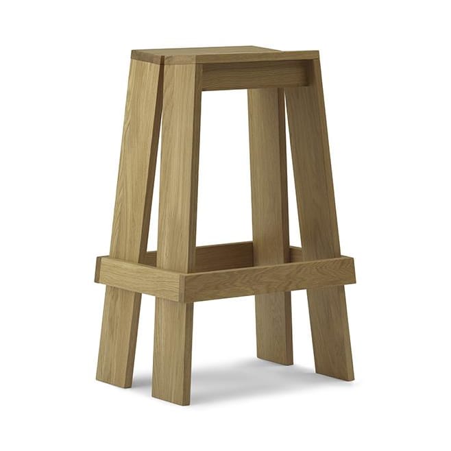 Banqueta de bar Let 75 cm - Oak - Normann Copenhagen