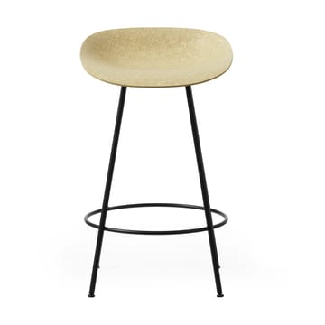 Banqueta Mat Barstool 65 cm - Hemp-black steel - Normann Copenhagen