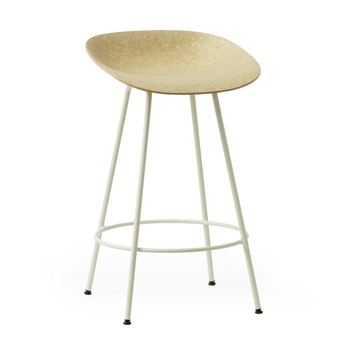 Banqueta Mat Barstool 65 cm - Hemp-cream steel - Normann Copenhagen