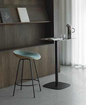 Banqueta Mat Barstool 65 cm - Seaweed-cream steel - Normann Copenhagen