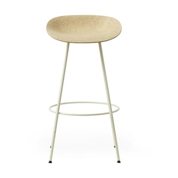 Banqueta Mat Barstool 75 cm - Hemp-cream steel - Normann Copenhagen