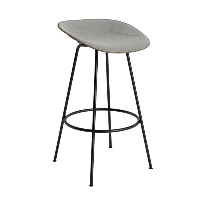 Banqueta Mat Barstool 75 cm - Seaweed-black steel - Normann Copenhagen