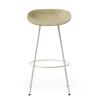 Banqueta Mat Barstool 75 cm - Seaweed-cream steel - Normann Copenhagen