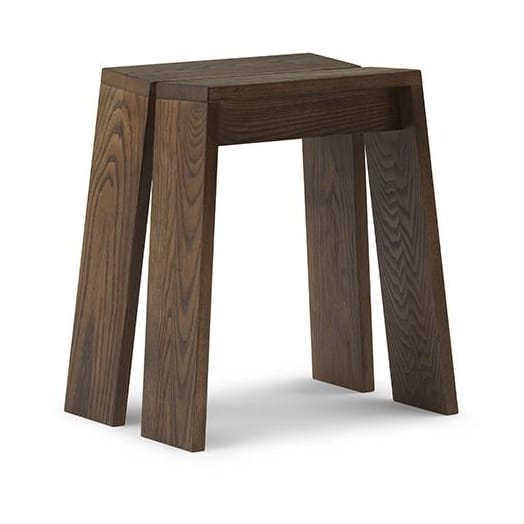 Banquinho Let - Brown Stained Ash - Normann Copenhagen