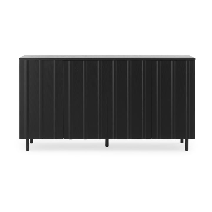 <b>Aparador Rib 45x159 cm</b> - Preto soft - Normann Copenhagen