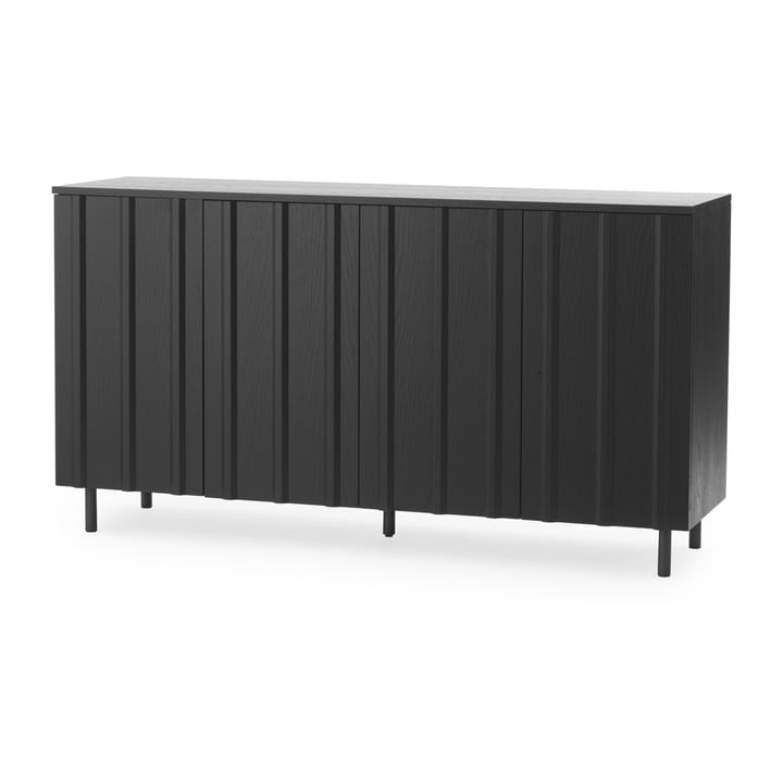 <b>Aparador Rib 45x159 cm</b> - Preto soft - Normann Copenhagen