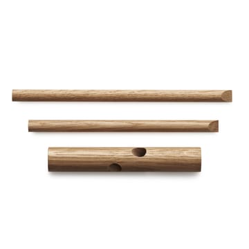 Cabide Normann Sticks - natural, conjunto de 2 - Normann Copenhagen