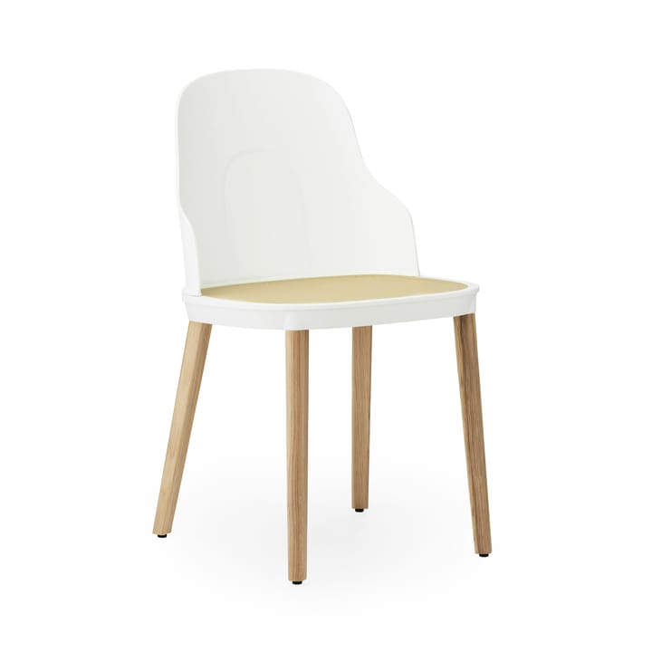 Cadeira Allez vime - Branco-carvalho - Normann Copenhagen