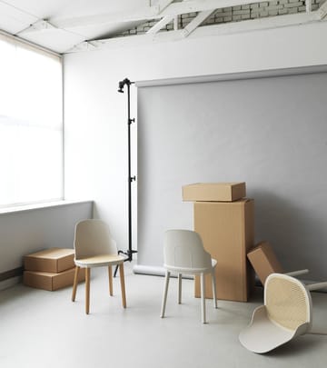 Cadeira Allez vime - Warm Grey-oak - Normann Copenhagen