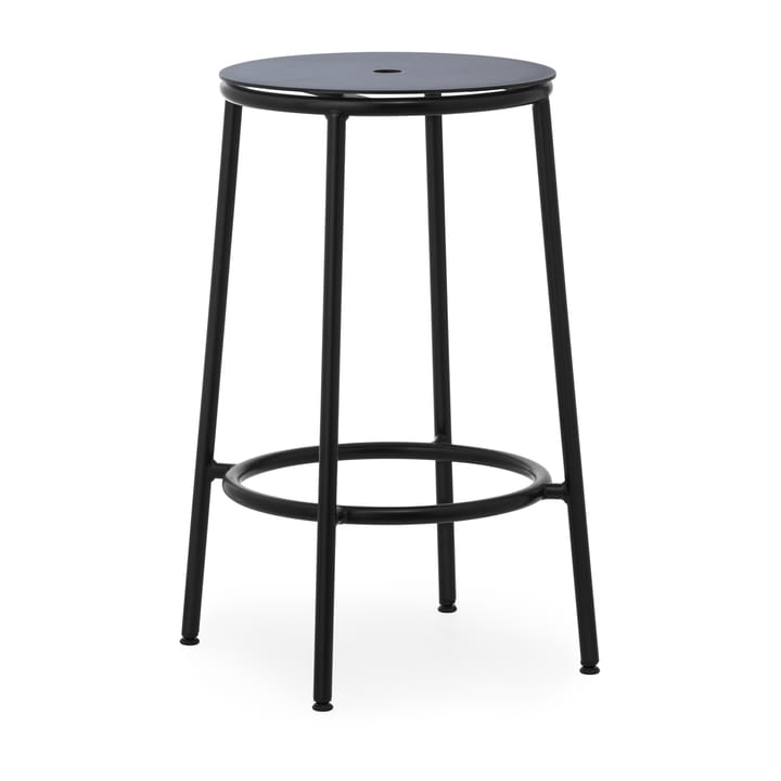 Cadeira bar 65 cm - Alumínio preto - Normann Copenhagen