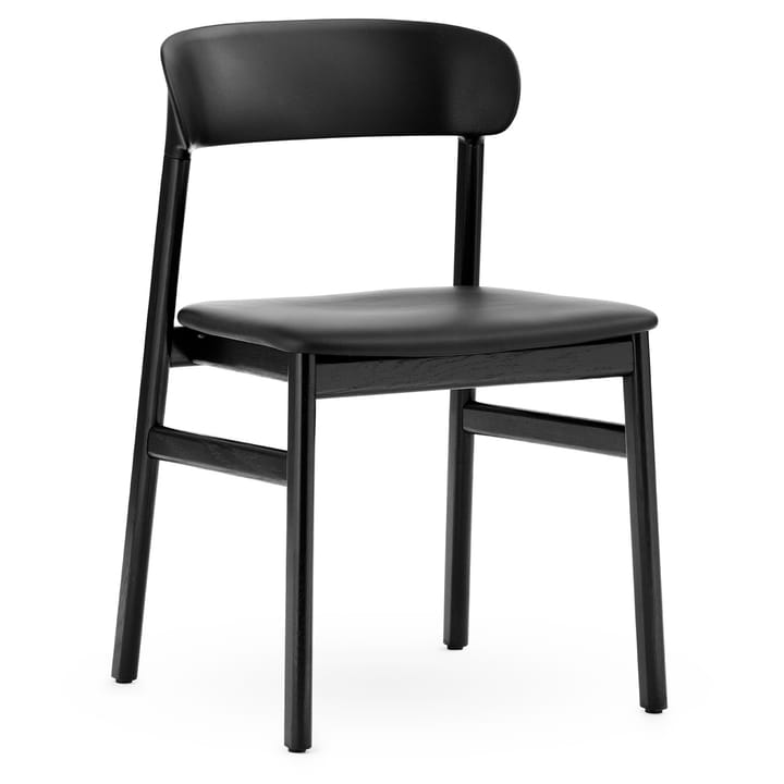 Cadeira estofos em pele carvalho preto Herit - Preto - Normann Copenhagen