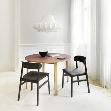 Cadeira estofos em pele carvalho preto Herit - Preto - Normann Copenhagen