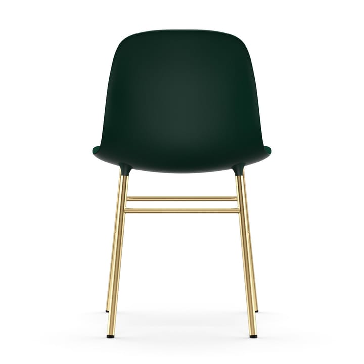 Cadeira Form pernas de Lat�ão , Verde Normann Copenhagen