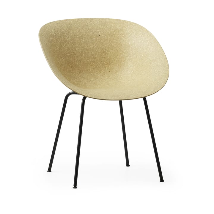 Cadeira Mat Armchair - Hemp-black steel - Normann Copenhagen