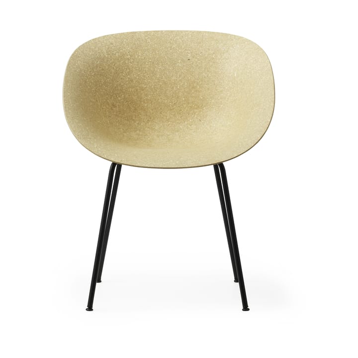 Cadeira Mat Armchair - Hemp-black steel - Normann Copenhagen