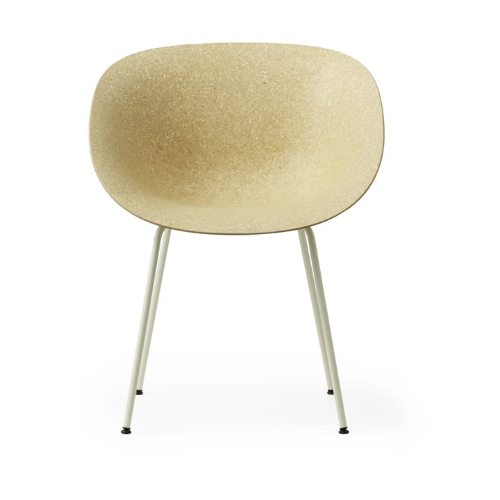 Cadeira Mat Armchair - Hemp-cream steel - Normann Copenhagen