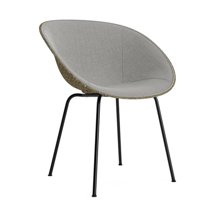 Cadeira Mat Armchair - Seaweed-black steel - Normann Copenhagen