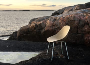 Cadeira Mat Chair - Hemp-cream steel - Normann Copenhagen