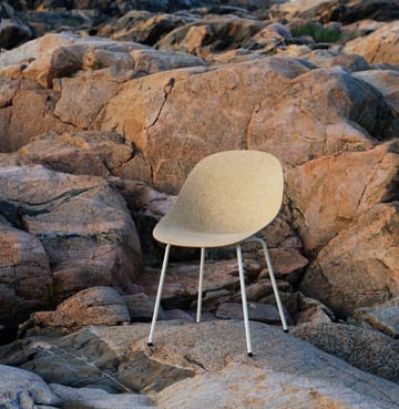 Cadeira Mat Chair - Hemp-cream steel - Normann Copenhagen