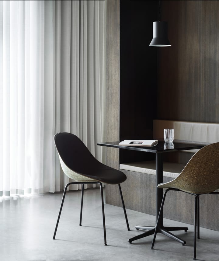 Cadeira Mat Chair - Seaweed-black steel - Normann Copenhagen