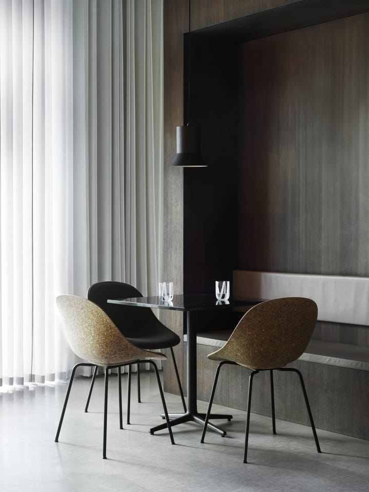 Cadeira Mat Chair - Seaweed-black steel - Normann Copenhagen