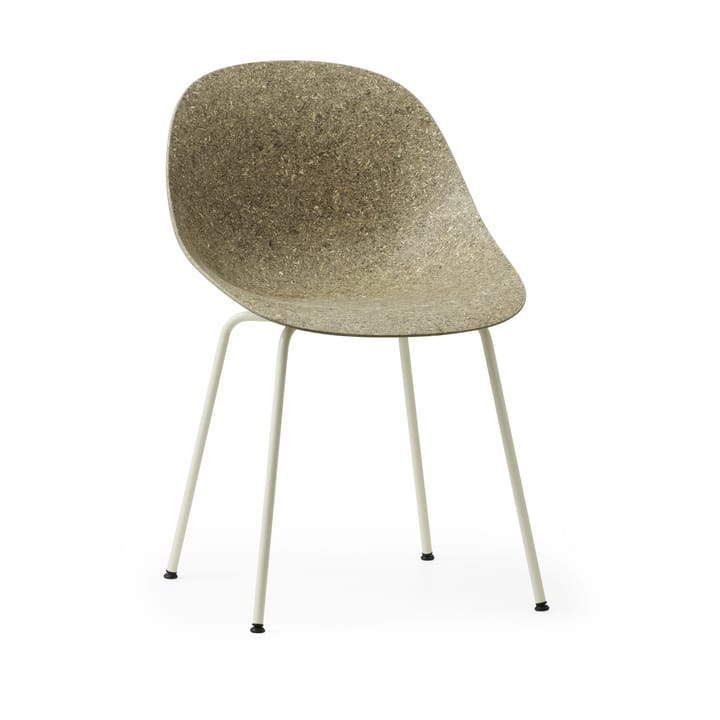 Cadeira Mat Chair - Seaweed-cream steel - Normann Copenhagen