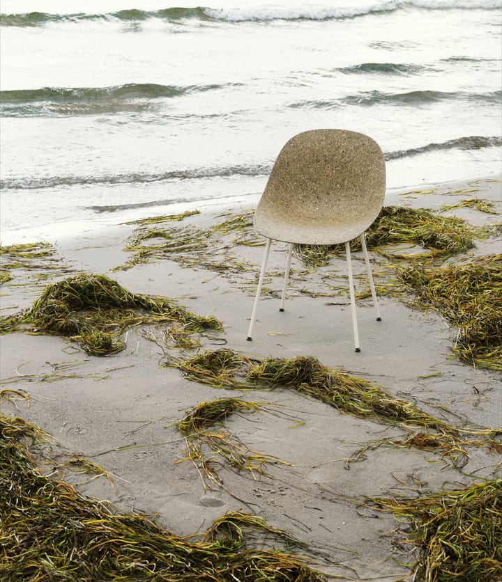 Cadeira Mat Chair - Seaweed-cream steel - Normann Copenhagen