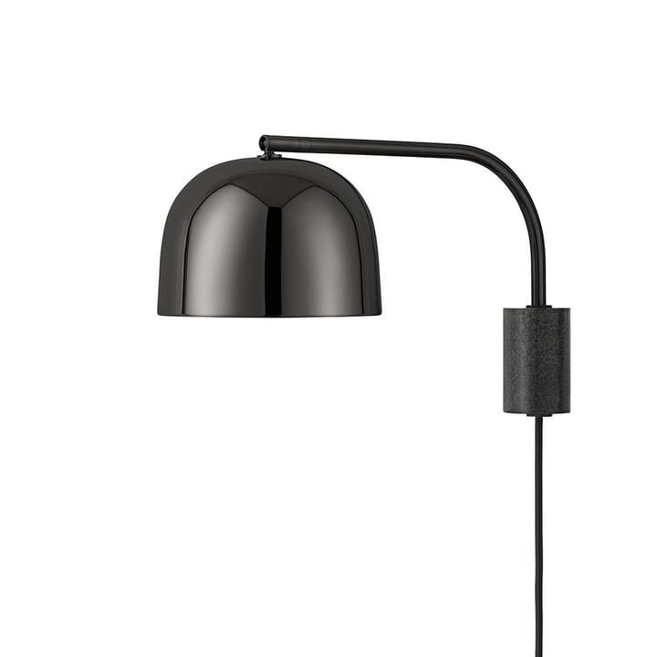 Candeeiro de parede Grant - preto,pequeno, Aço, Granito - Normann Copenhagen