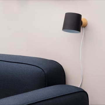 Candeeiro de parede Rise - preto - Normann Copenhagen