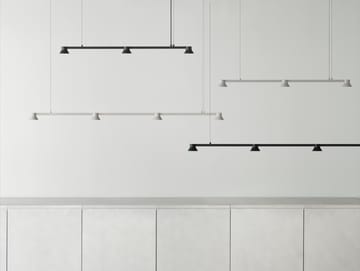 Candeeiro suspenso linear Hat pequeno - Black - Normann Copenhagen