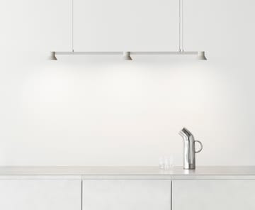 Candeeiro suspenso linear Hat pequeno - Warm grey - Normann Copenhagen