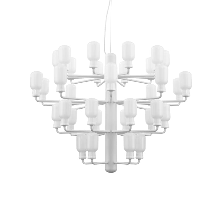 Candelabro Amp - branco, largo - Normann Copenhagen