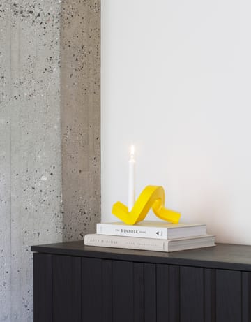 Castiçal Crooked 1 - Yellow - Normann Copenhagen