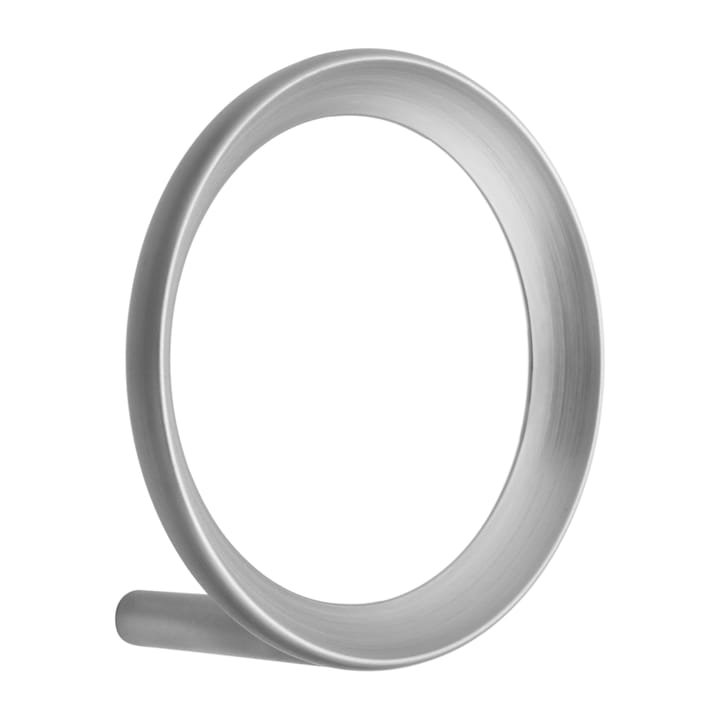 Gancho grande Loop Ø9,4 cm, Brushed Zinc Normann Copenhagen