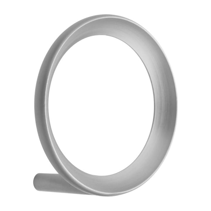 Gancho médio Loop Ø7,8 cm - Brushed Zinc - Normann Copenhagen