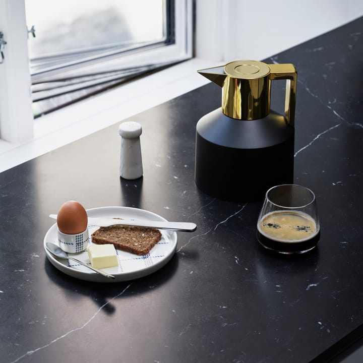 Jarro térmico Geo - Preto-dourado - Normann Copenhagen