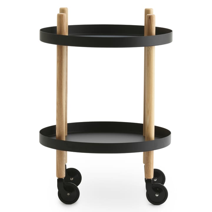 Mesa Block Ø45 cm - preto - Normann Copenhagen