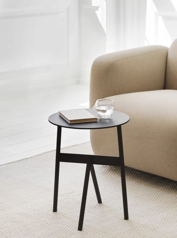 Mesa de apoio Stock Table Ø37 cm H:46 cm - Black - Normann Copenhagen