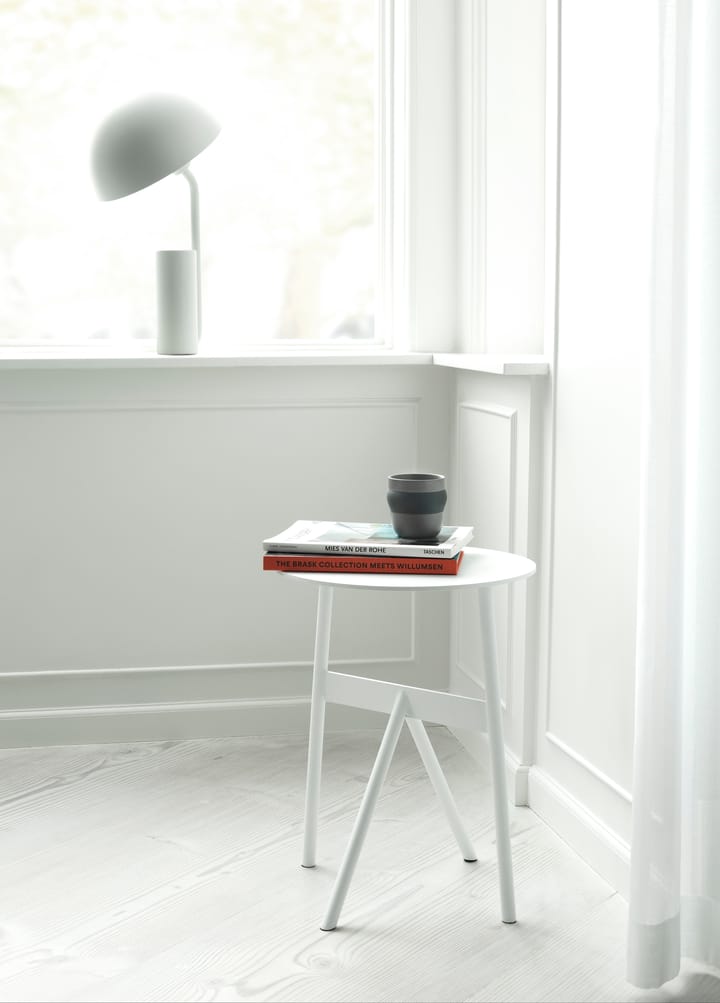 Mesa de apoio Stock Table Ø37 cm H:46 cm - White - Normann Copenhagen