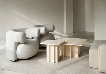 Mesa de centro Edge grande - Travertine - Normann Copenhagen