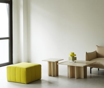 Mesa de centro Edge grande - Travertine - Normann Copenhagen