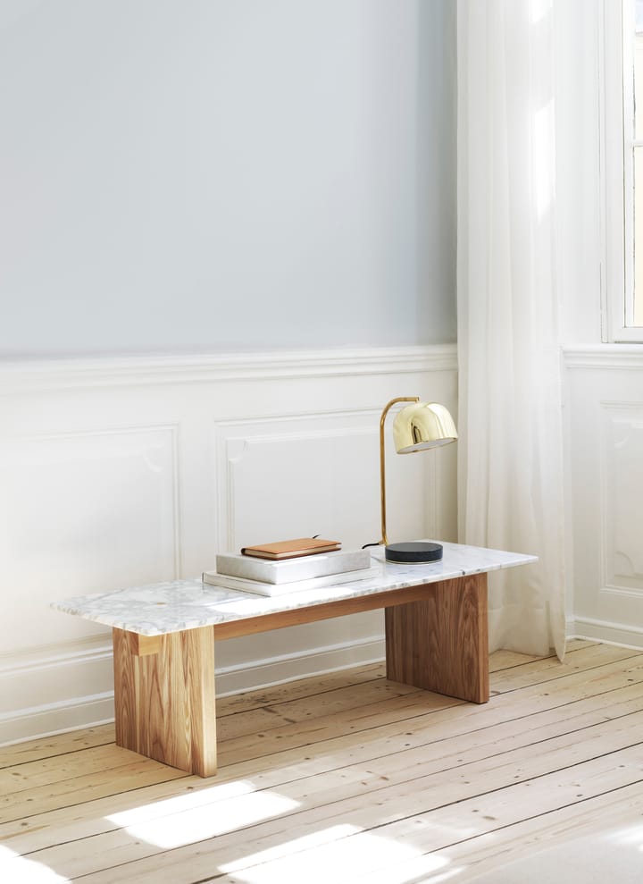 Mesa de centro Solid Table 130x38,5x40 cm - White - Normann Copenhagen