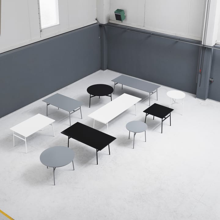 Mesa de jantar Union 90x140 cm - Cinzento - Normann Copenhagen