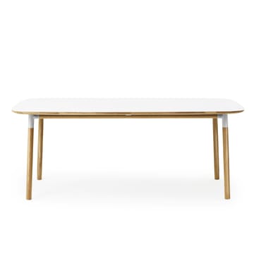 Mesa Form 95x200 cm - branco - Normann Copenhagen