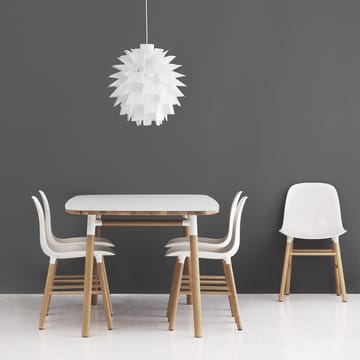 Mesa Form 95x200 cm - branco - Normann Copenhagen