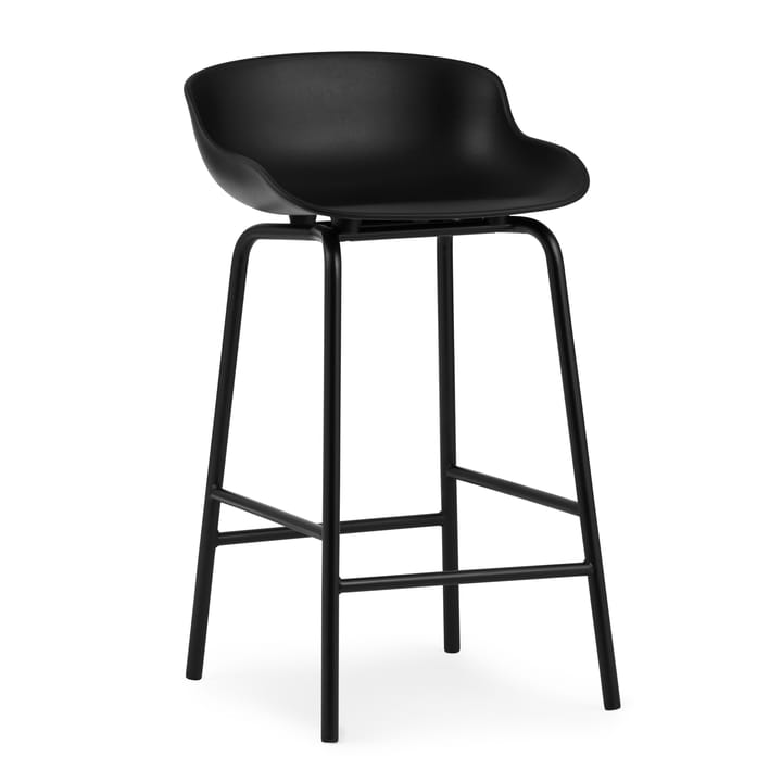 Pernas de metal de banco alto Hyg 65 cm - Preto - Normann Copenhagen