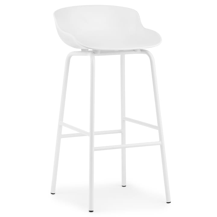 Pernas de metal de banco alto Hyg 75 cm - Branco - Normann Copenhagen