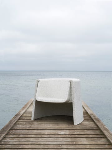 Poltrona Bit Lounge Chair - Branco - Normann Copenhagen