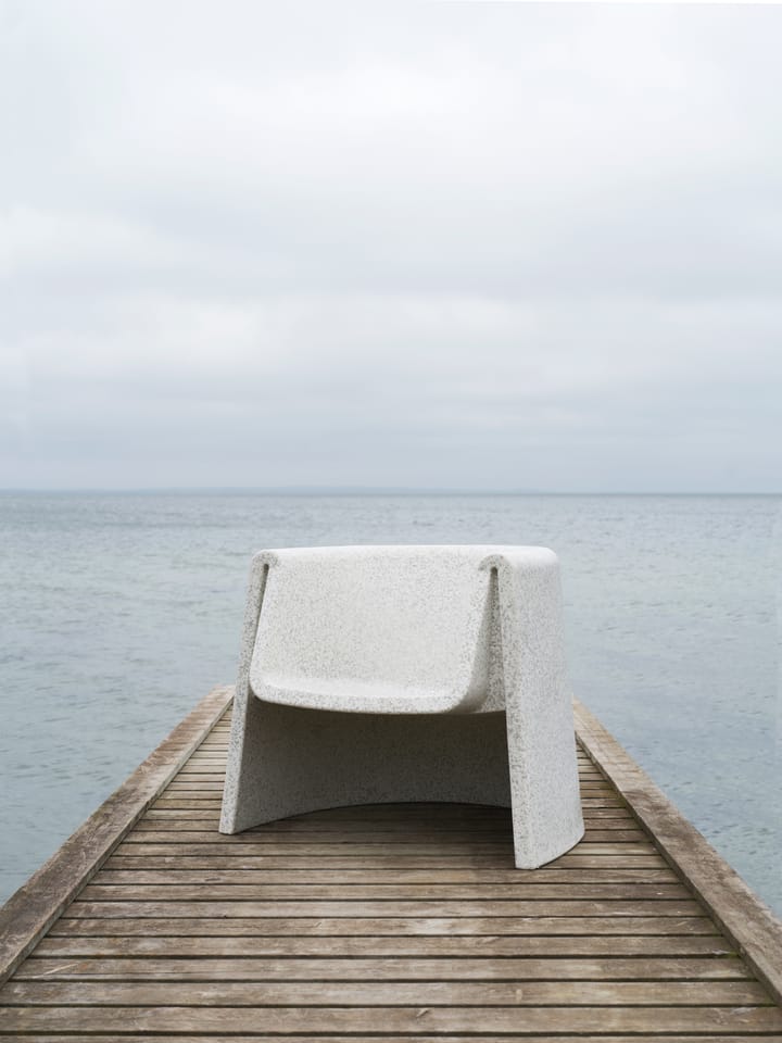 Poltrona Bit Lounge Chair, Branco Normann Copenhagen